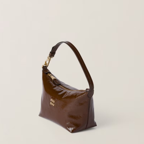 Miu Miu Naplak Patent Leather Pouch