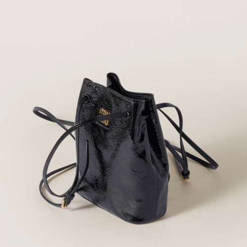 Miu Miu Naplak patent leather pouch