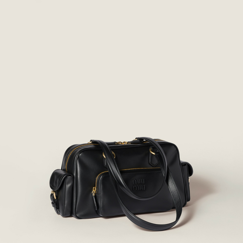 Miu Miu Pocket nappa leather top-handle bag