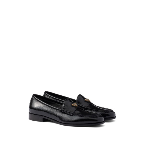 Prada patent-leather loafers