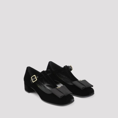 Prada Velvet Pumps