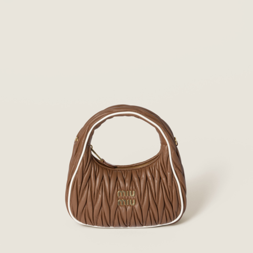 Miu Miu Wander matelass nappa leather bag