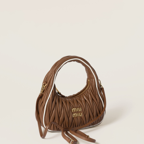 Miu Miu Wander matelass nappa leather bag