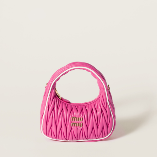 Miu Miu Wander matelass nappa leather bag