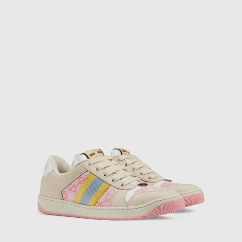 Gucci GG Screener Three-Stripe Sneakers