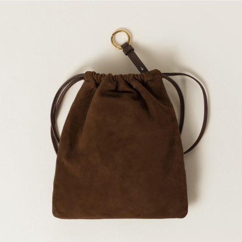 Miu Miu suede pouch