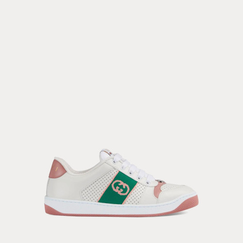 Gucci Screener Interlocking G leather sneakers