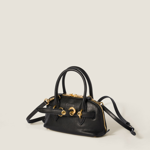 Miu Miu Aventure mini nappa leather bag