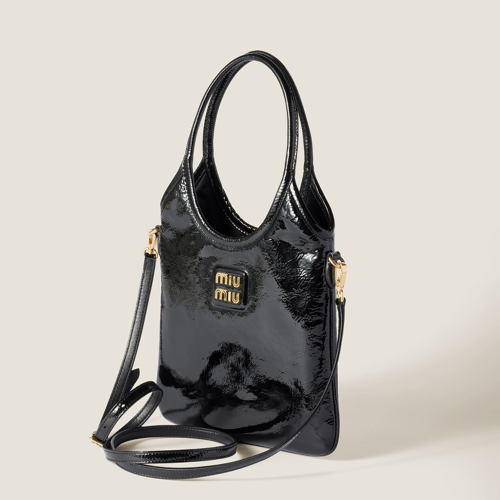 Miu Miu IVY Naplak Patent Leather Bag