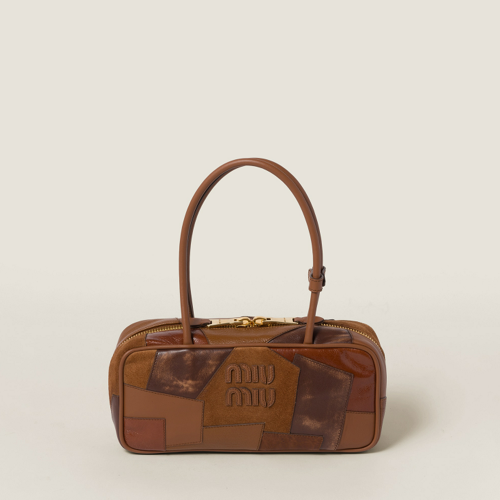 Miu Miu Beau leather patchwork bag