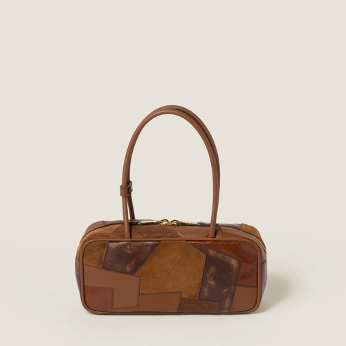 Miu Miu Beau leather patchwork bag