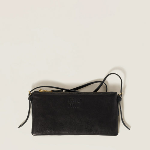 Miu Miu Nappa leather mini pouch