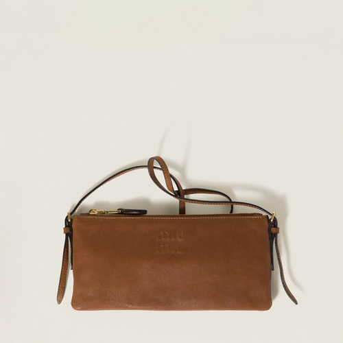 Miu Miu Nappa leather mini pouch