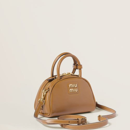 Miu Miu Leather top-handle bag