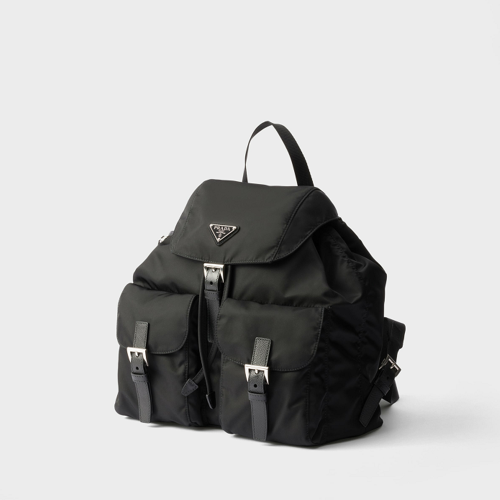 Prada Medium Re-Nylon backpack with pouch