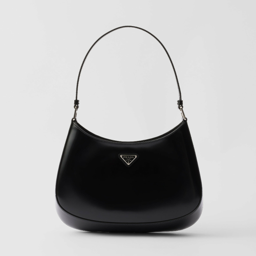 Prada Cleo brushed leather shoulder bag
