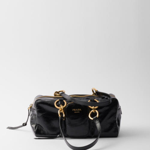 Prada Dangle medium leather top-handle bag