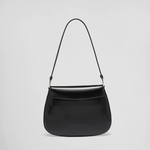Prada Cleo Brushed Leather Shoulder Bag