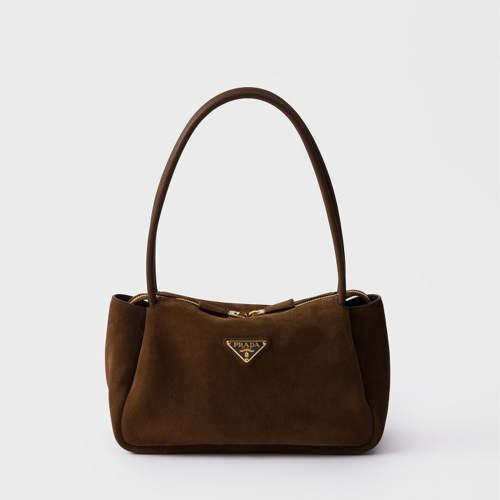 Prada Darling medium suede shoulder bag