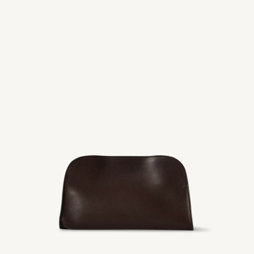 The Row Peggy Clutch in Leather