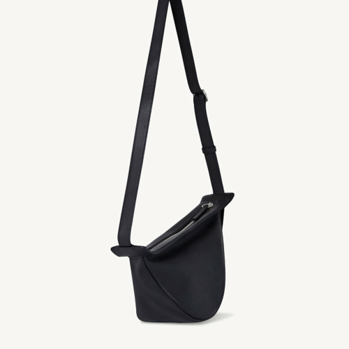 The Row Small Slouchy Banana Bag in Leather