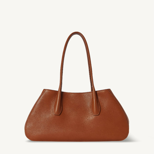 The Row Alger Shoulder Bag in Leather