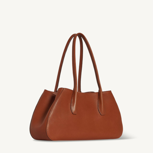 The Row Alger Shoulder Bag in Leather