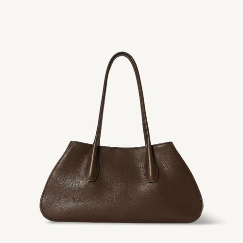 The Row Alger Shoulder Bag in Leather