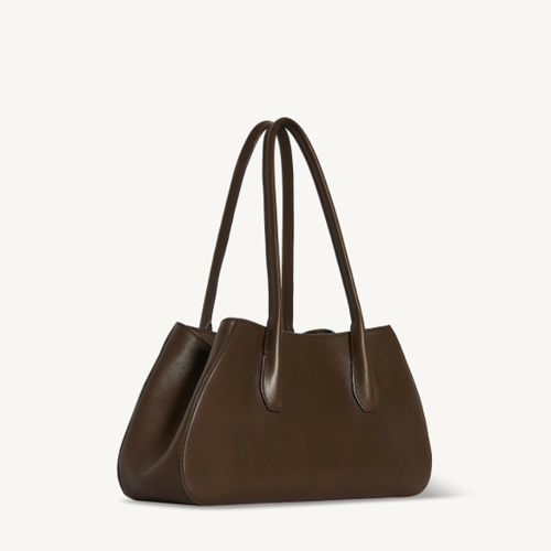 The Row Alger Shoulder Bag in Leather