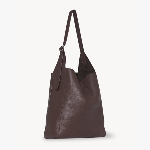 The Row Blake Hobo Bag in Leather