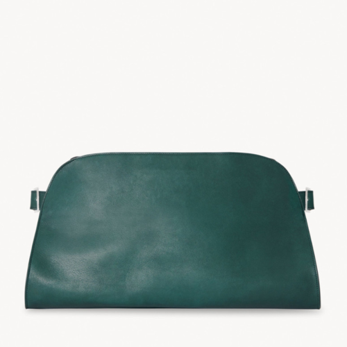 The Row Margaux EW Clutch in Leather