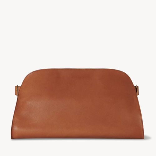 The Row Margaux EW Clutch in Leather