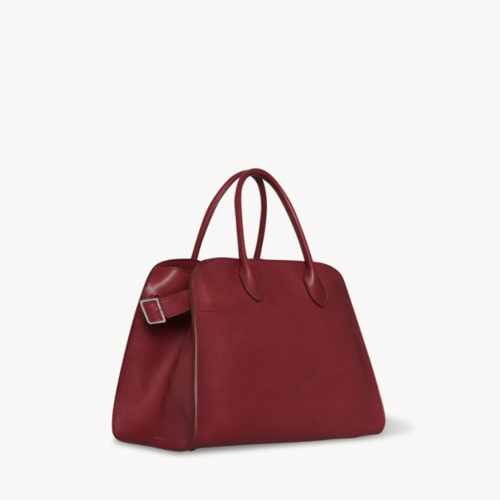 The Row Soft Margaux 12 Bag in Leather