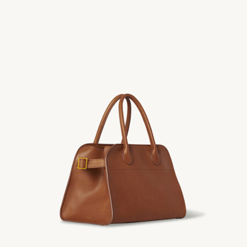 The Row Soft Margaux 10 Bag in Leather