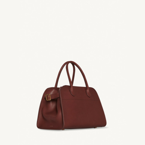 The Row Soft Margaux 10 Bag in Leather