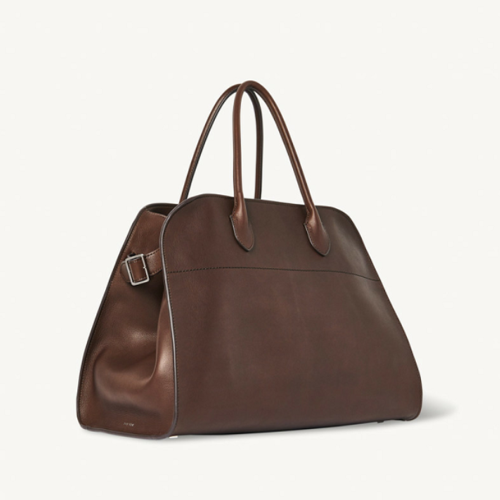 The Row Soft Margaux 15 Bag in Leather