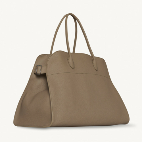 The Row Soft Margaux 17 Bag in Leather