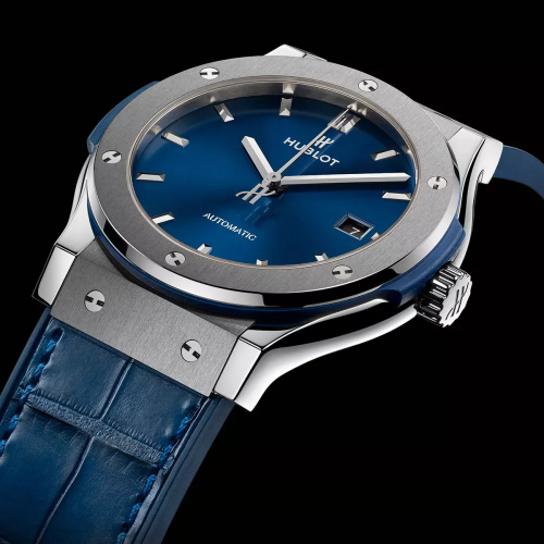 Hublot Classic Fusion Titanium Blue
