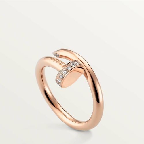 Cartier Juste un Clou ring classic model diamonds