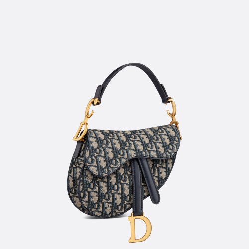 Dior Mini Saddle Bag with Strap