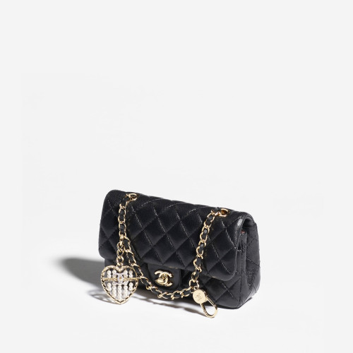 CHANEL CLASSIC MINI BAG WITH HOOK