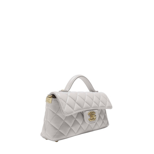 CHANEL MINI FLAP BAG WITH TOP HANDLE