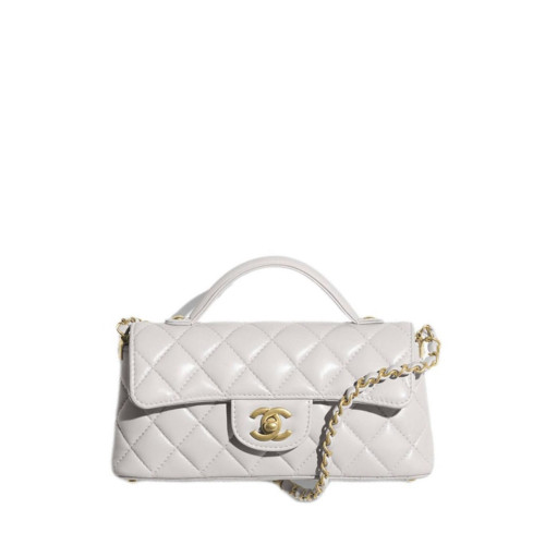CHANEL MINI FLAP BAG WITH TOP HANDLE