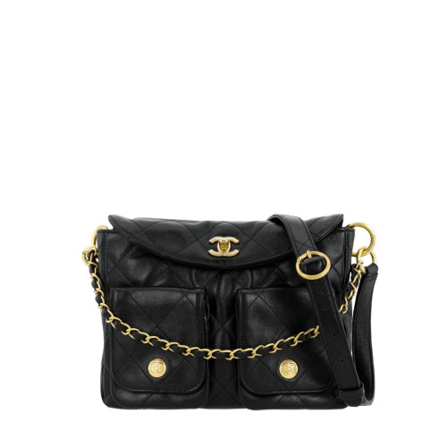 CHANEL Supple Twins hobo bag