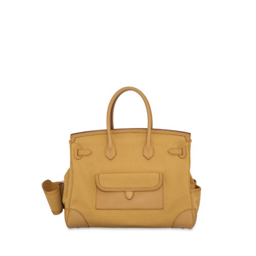 Hermes Birkin Cargo 35 Sesame Silver