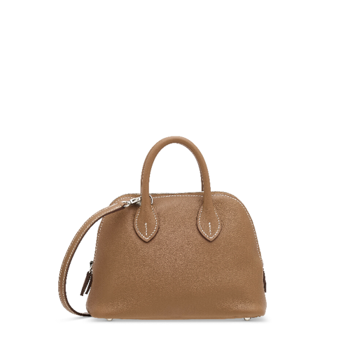 Hermes Bolide Mini Evercolor Gold Silver