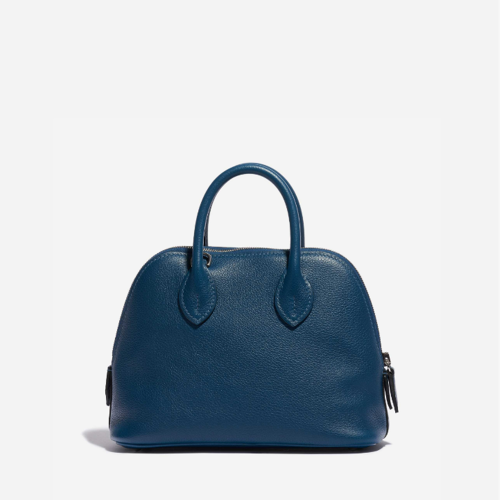 Hermes Bolide Mini Evercolor Vert Bosphore Gold/Silver