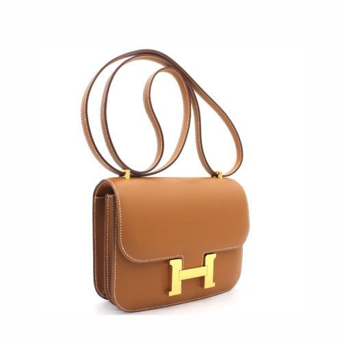 Hermes Constance 19 Epsom Gold Gold