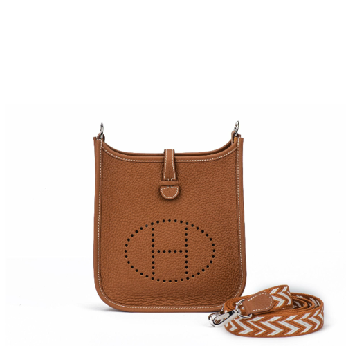 Hermes Evelyne 16 Clemence Gold Silver
