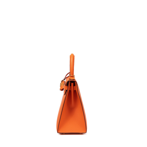 Hermes Kelly 28 Epsom Orange Gold